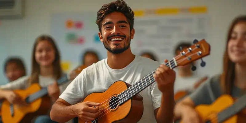 Co jest prostsze ukulele czy gitara?