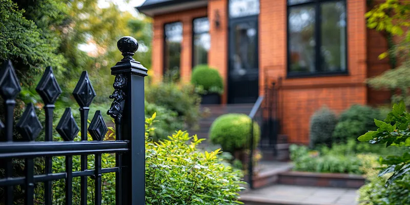 Alu Zäune aus Polen