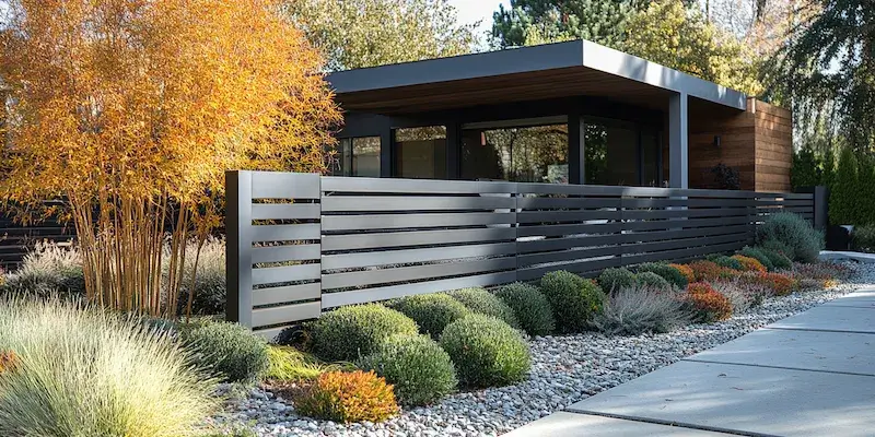 Modernzäune aus Polen