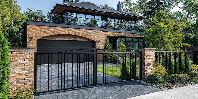 Sichtschutzzaun aus Polen mit Montage