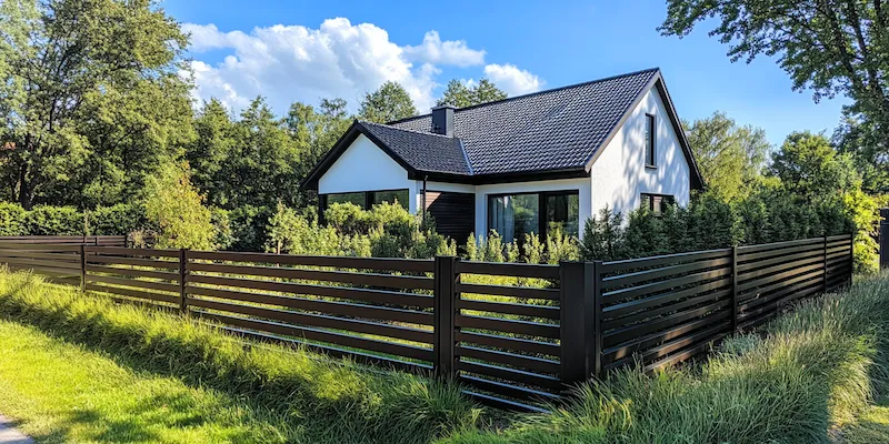 Zäune aus Polen mit montage