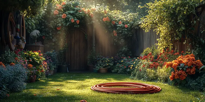 Jak nawinąć wąż ogrodowy na bęben?