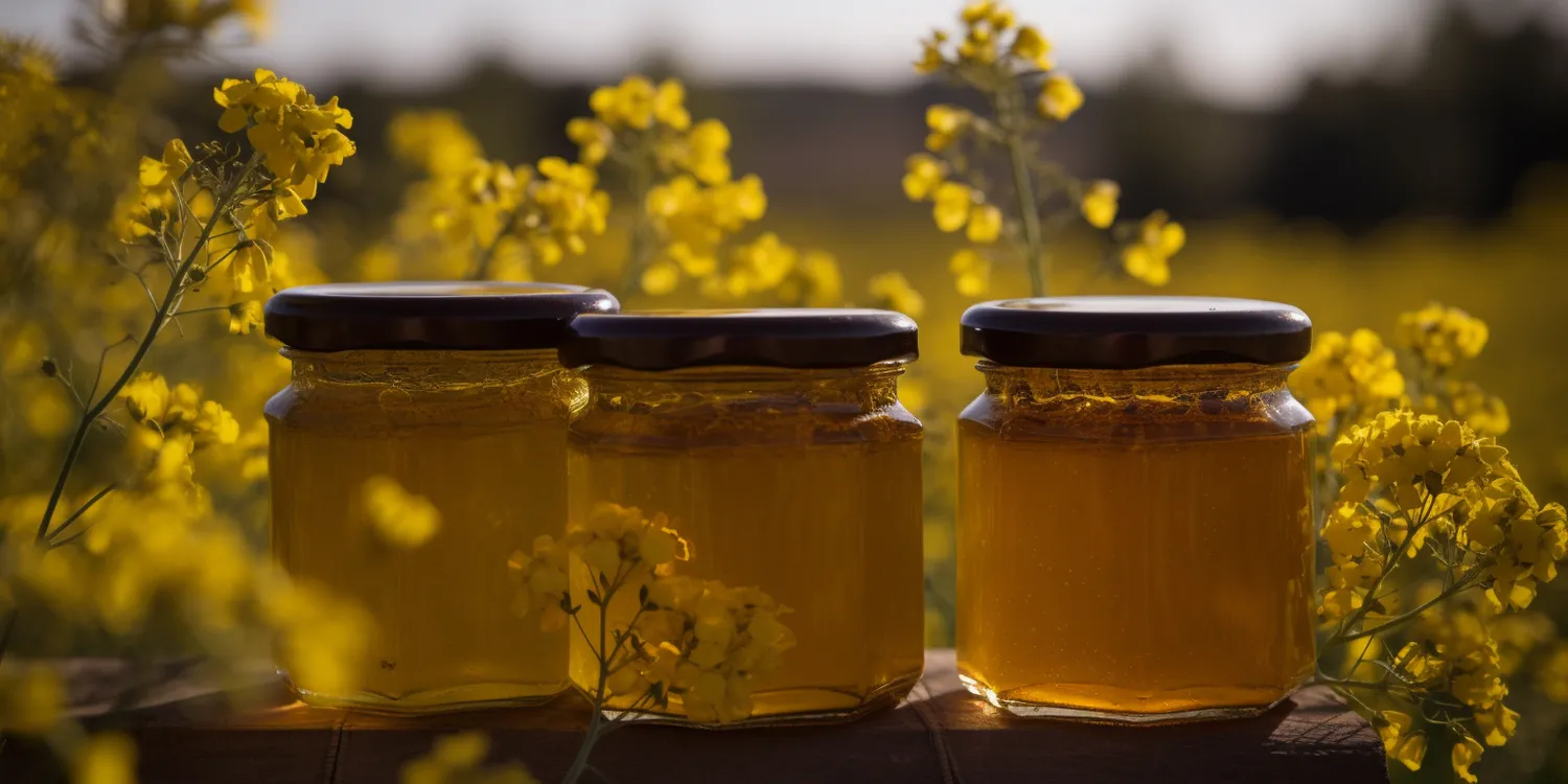 Miód rzepakowy - skarbnica zdrowia i smaku