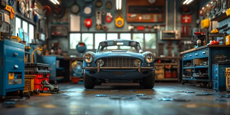 Naprawa samochodu w warsztacie samochodowym