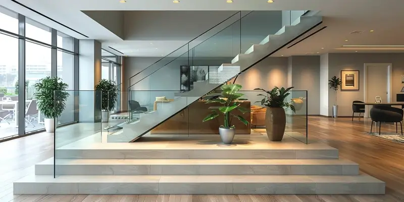 Szklane balustrady Warszawa